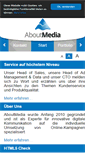 Mobile Screenshot of aboutmedia.at